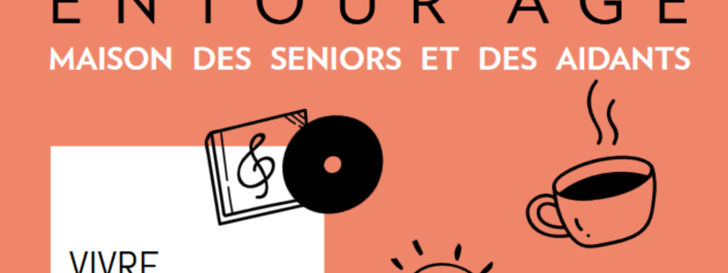 Extrait de l'affiche de l'Espace Entour'âge