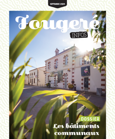 Couverture du Fougeré Infos de septembre 2024