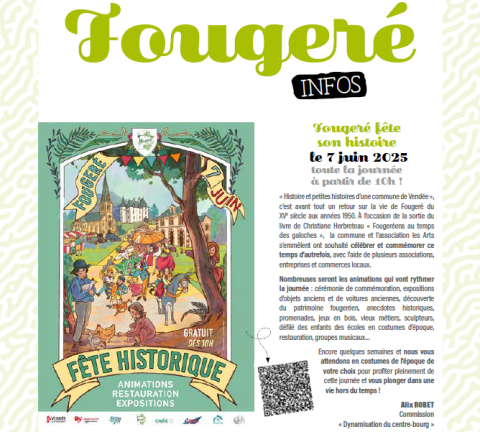 Première page du Fougeré Infos
