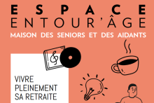 Extrait de l'affiche de l'Espace Entour'âge