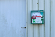 Défibrillateur sur le bâtiment concerné